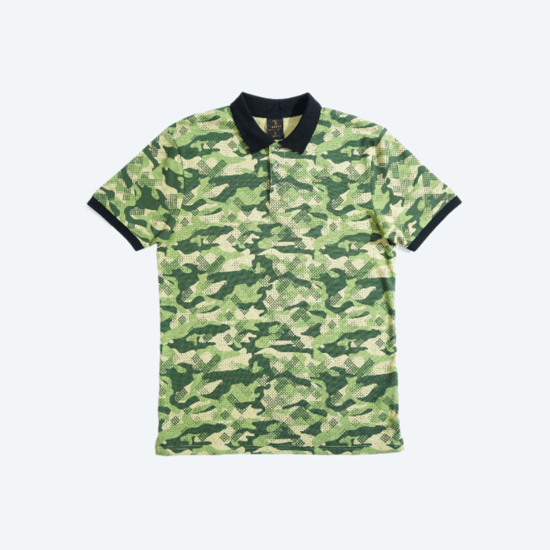 MENS POLO-OLIVE